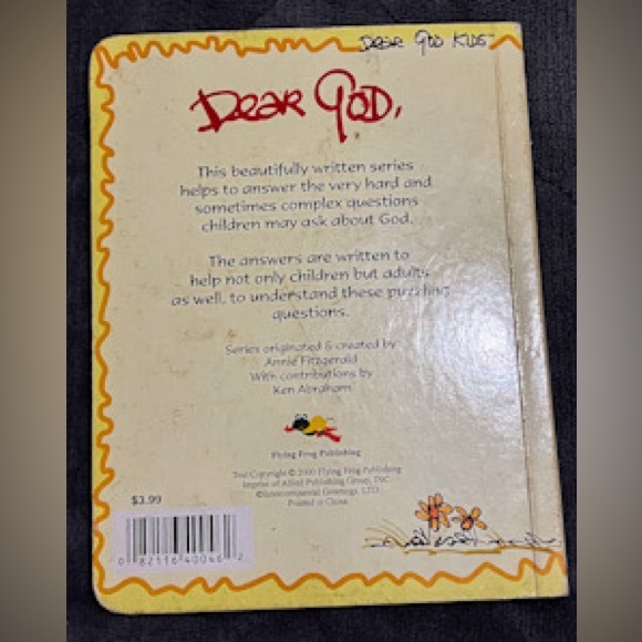 Kids book - Dear God, Thanks foe making me special! - Picture 2 of 3